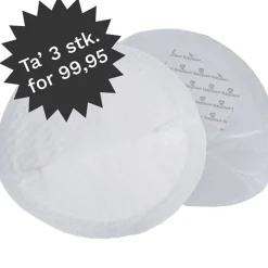 Ammeindlæg Hvid (24 stk)*BabyDan Online