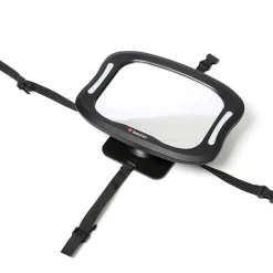 Bil Spejl Med LED 28,5x19,5cm*BabyDan Discount