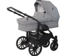 Nordic Lux barnevogn - Grey Melange*Basson Discount
