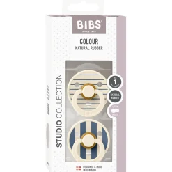 Ivory Steel Blue Mix Studio Colour 2-pack Pin Latex*Bibs Best