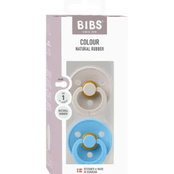 Mushroom/Breeze Sut Colour 2 Pack Latex*Bibs Hot