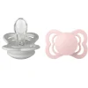 Supreme Silikone Sutter 2-pak Symmetrisk Haze/Blossom*Bibs Hot