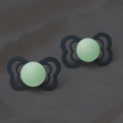 Supreme Silikone Sutter Glow 2-pak Symmetrisk Sage/Cloud*Bibs Clearance