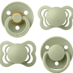 Try-it Collection Silikone/Naturgummi Sutter 4-pak Sage*Bibs Clearance