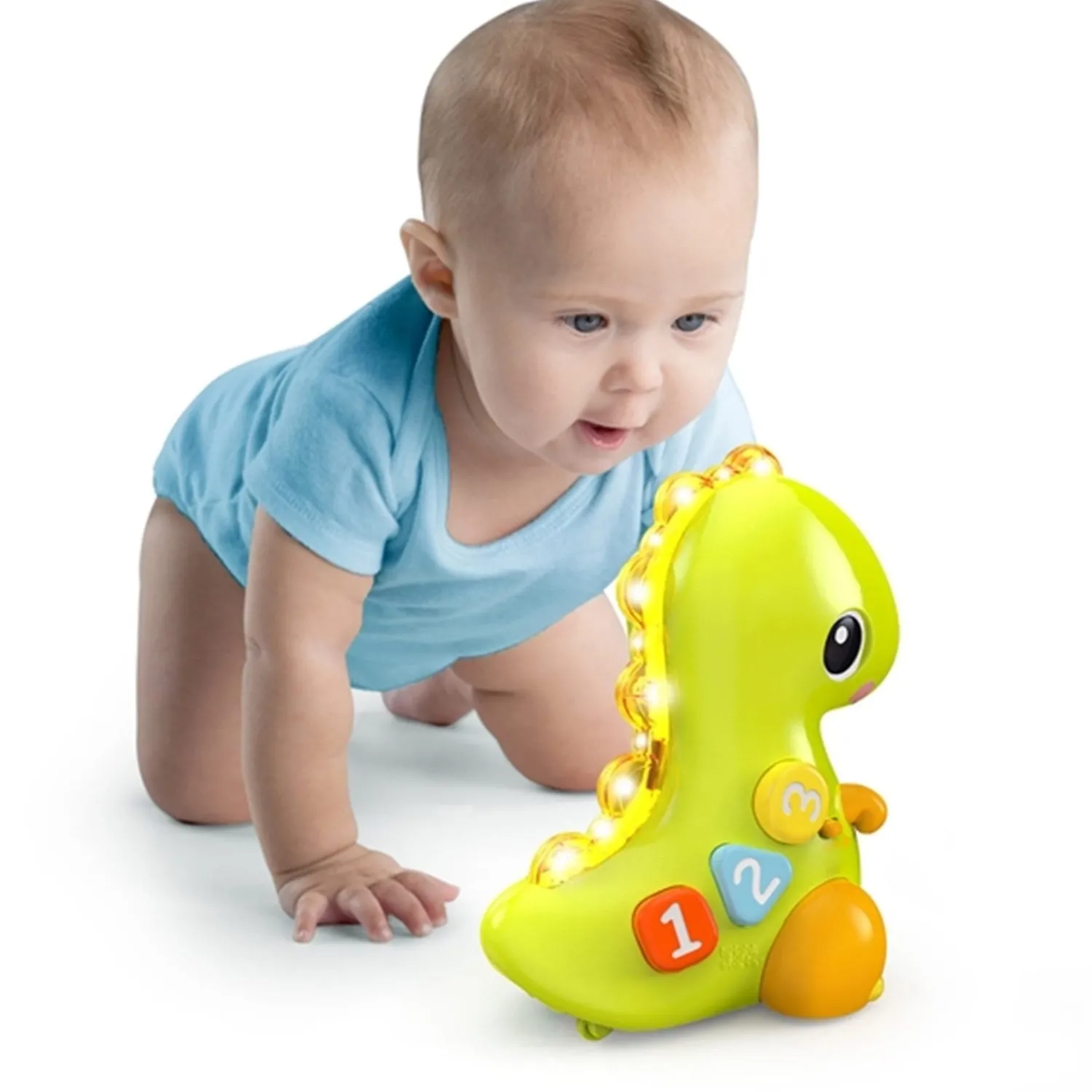 Go, Go, Dino™ Dinosaur Kravl-og-Lær Legetøj*Bright Starts Online