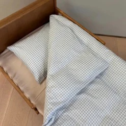 Babysengetøj - Blue Check*By mats Online