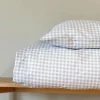 Juniorsengetøj - Blue Check*By mats New