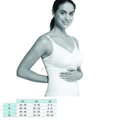 Ammetop m. Shapewear Sort*Carriwell Sale