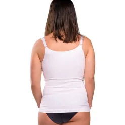 Ammetop m. Shapewear Hvid*Carriwell Outlet