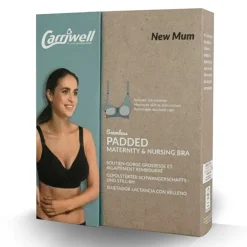 Graviditets- og Amme-BH m. Indlæg Sort*Carriwell Discount