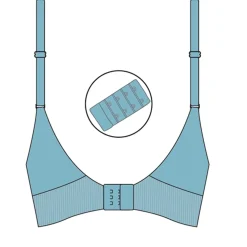 Graviditets- og Amme-BH m. Indlæg og Carri-Gel Sort*Carriwell Outlet