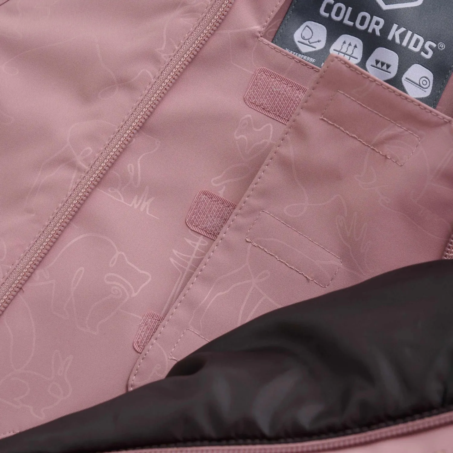 Color Kids Flyverdragt med mønster - "Embos" - Woodrose*COLORKIDS Sale