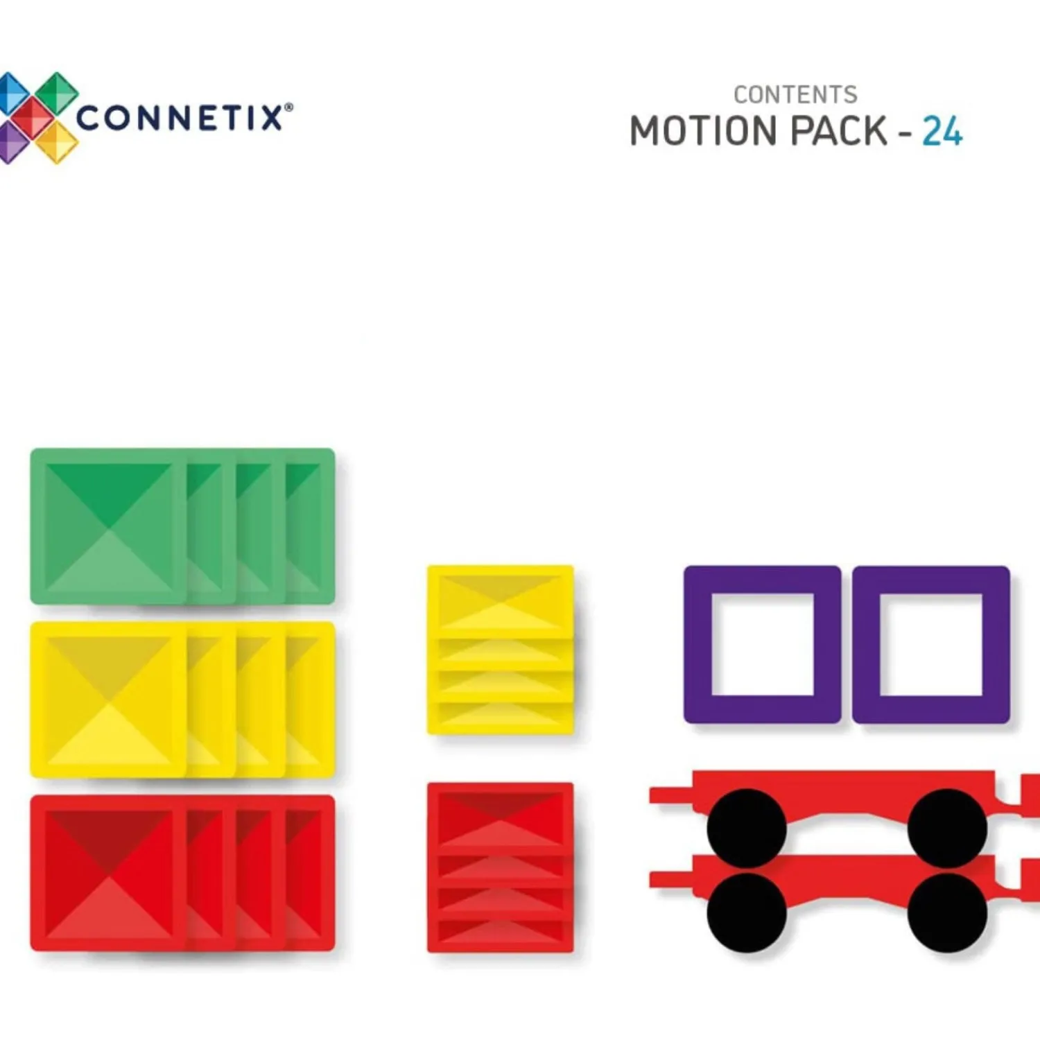 Rainbow Motion Pak 24 Styks*Connetix Clearance