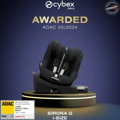 SIRONA G I-SIZE PLUS Moon Black-black Autostol*Cybex Clearance