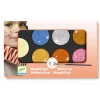 Ansigtsmaling 6 Farver Metallic*Djeco Hot
