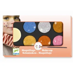 Ansigtsmaling 6 Farver Metallic*Djeco Hot