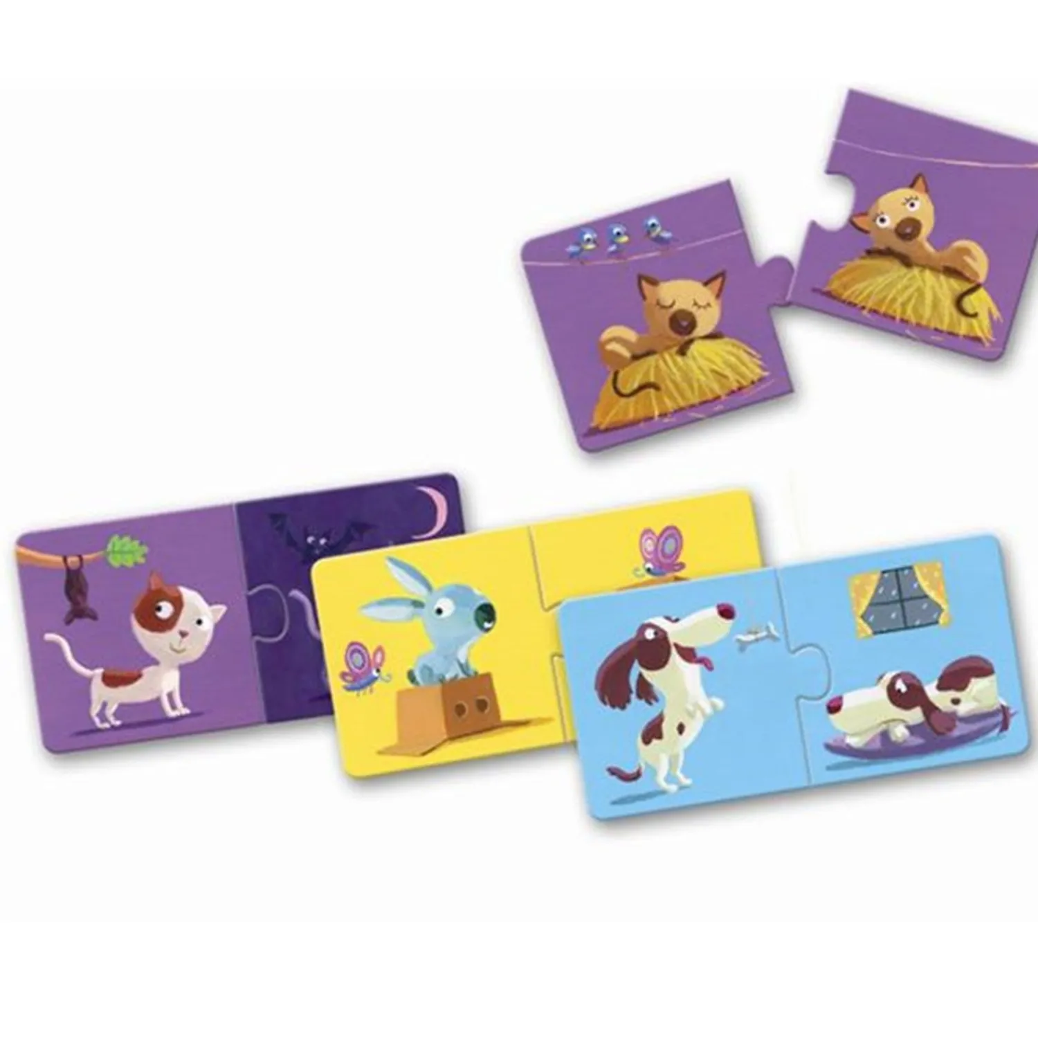 Puslespil Modsætninger*Djeco New