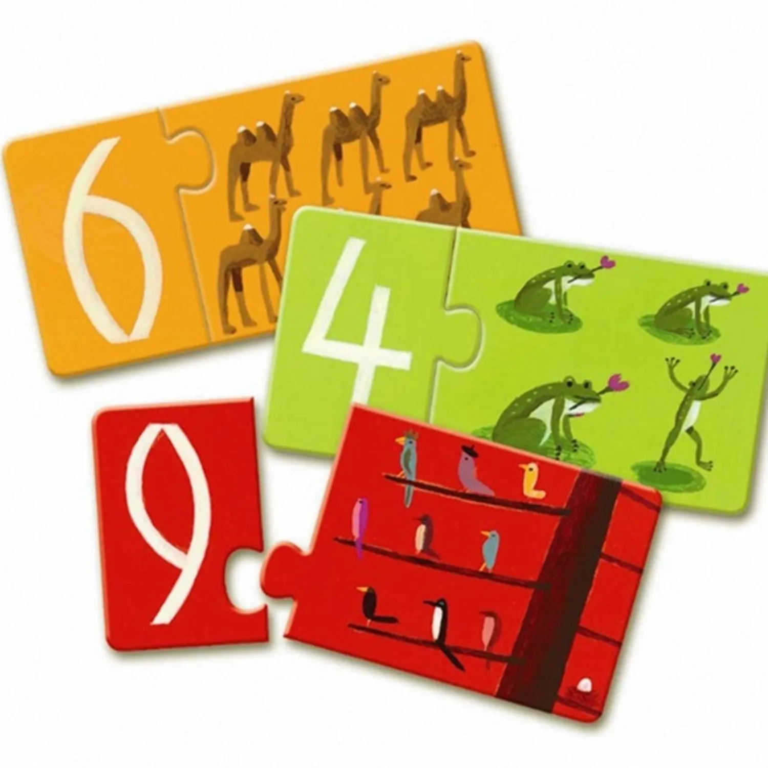 Puslespil Numre*Djeco Discount