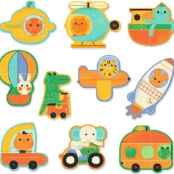 Puzzle Duo, Transport*Djeco Discount