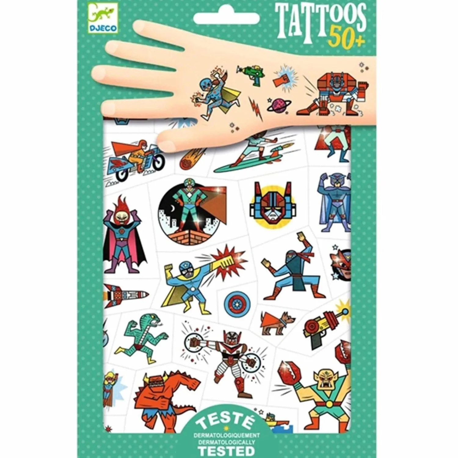 Tattoos Superhelte*Djeco Hot