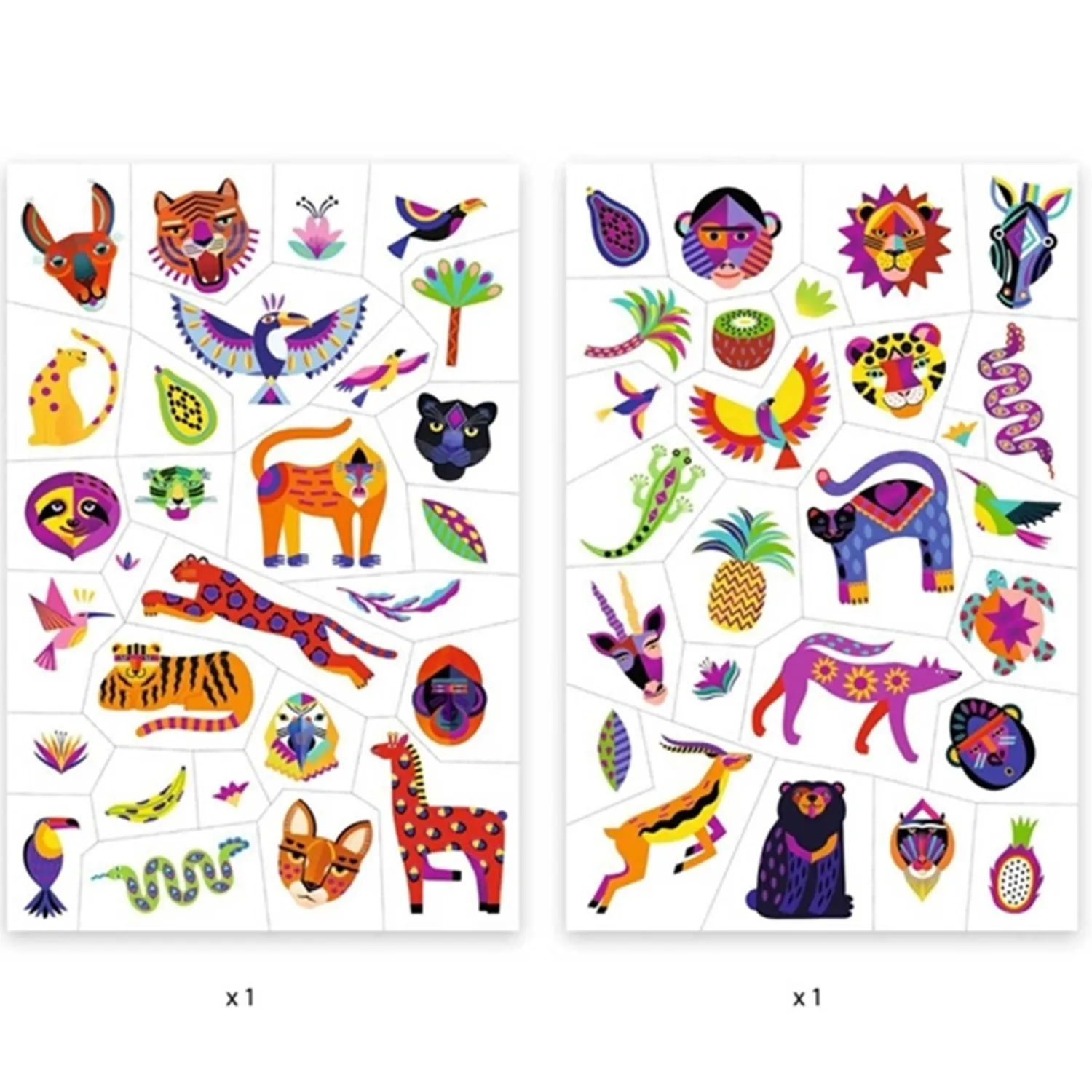 Tattoos Vild Skønhed*Djeco Clearance