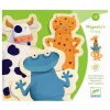 Wooden Magnetic Crazy*Djeco Hot