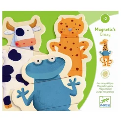 Wooden Magnetic Crazy*Djeco Hot