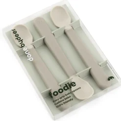 Foodie Easy-Grip Babyske 3-Pak Sand*DonebyDeer Sale