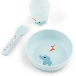 Foodie Første Spisesæt Playground Blå*DonebyDeer Discount