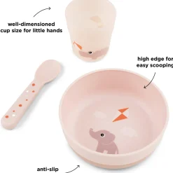 Foodie Første Spisesæt Playground Pudder*DonebyDeer Online