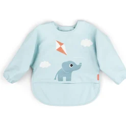 Hagesmæk M/Ærmer Og Lomme Playground Blå*DonebyDeer Best