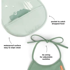 Mini Hagesmæk M/Lomme 2 Stk. Croco Grøn*DonebyDeer Sale