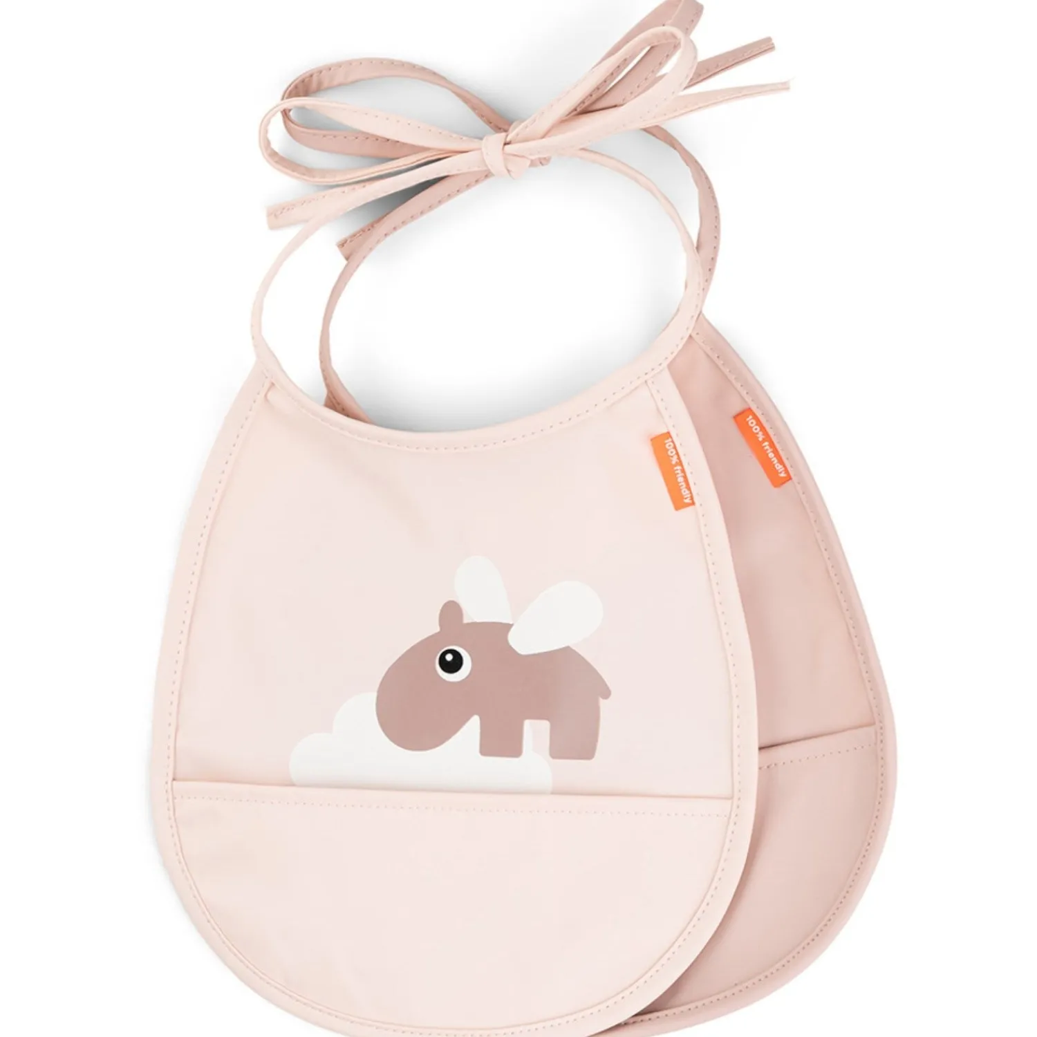 Mini Hagesmæk M/Lomme 2 Stk. Happy Clouds Pudder*DonebyDeer Discount