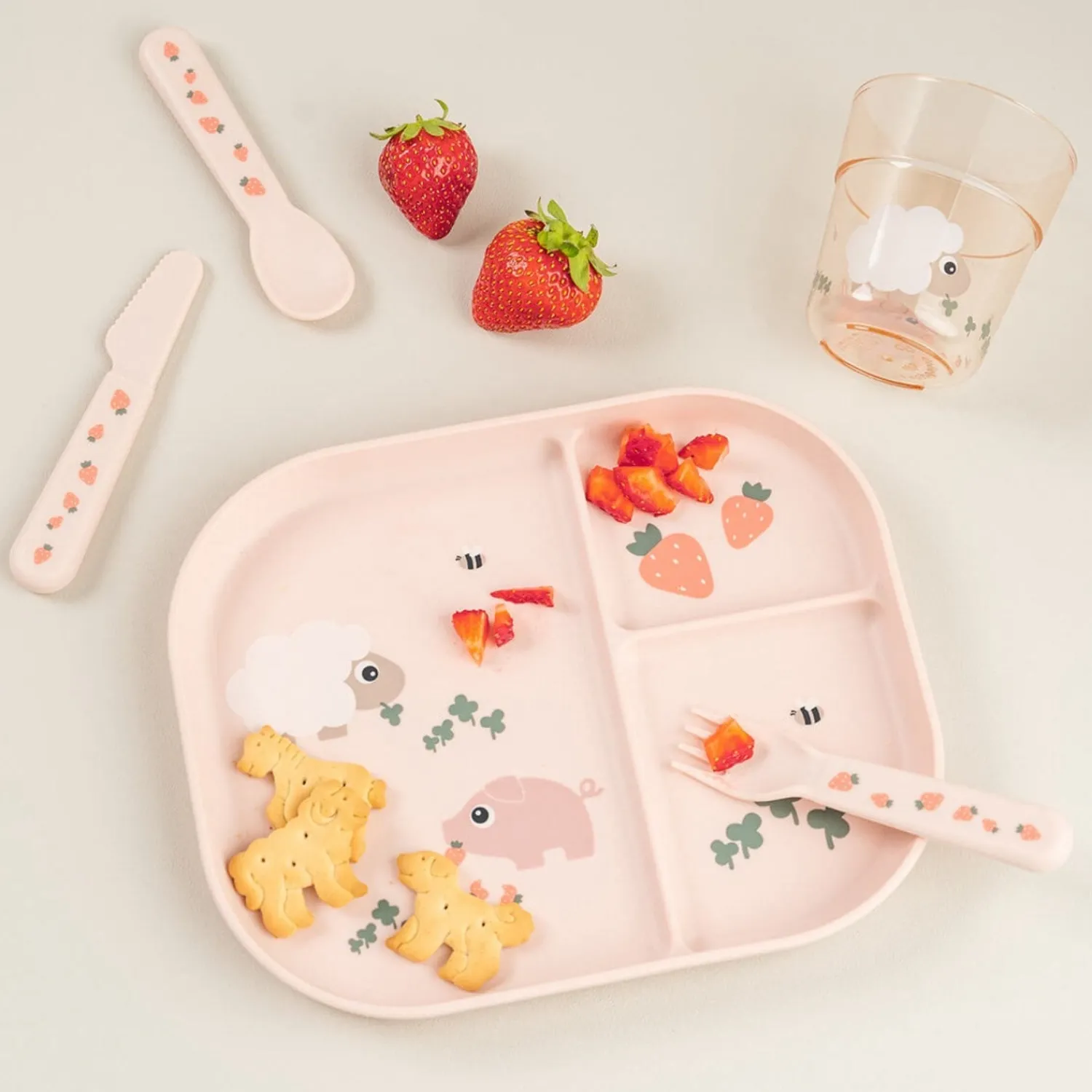 Pudder Glas Tiny farm*DonebyDeer Clearance