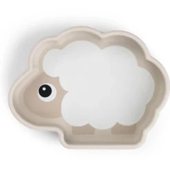 Sand Silikone Stick & Stay Skål Sheepy*DonebyDeer Best