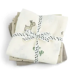 stofbleer 3-pack GOTS Lalee Sand*DonebyDeer Hot