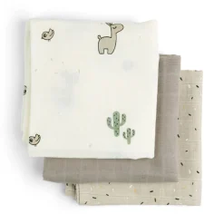 stofbleer 3-pack GOTS Lalee Sand*DonebyDeer Hot