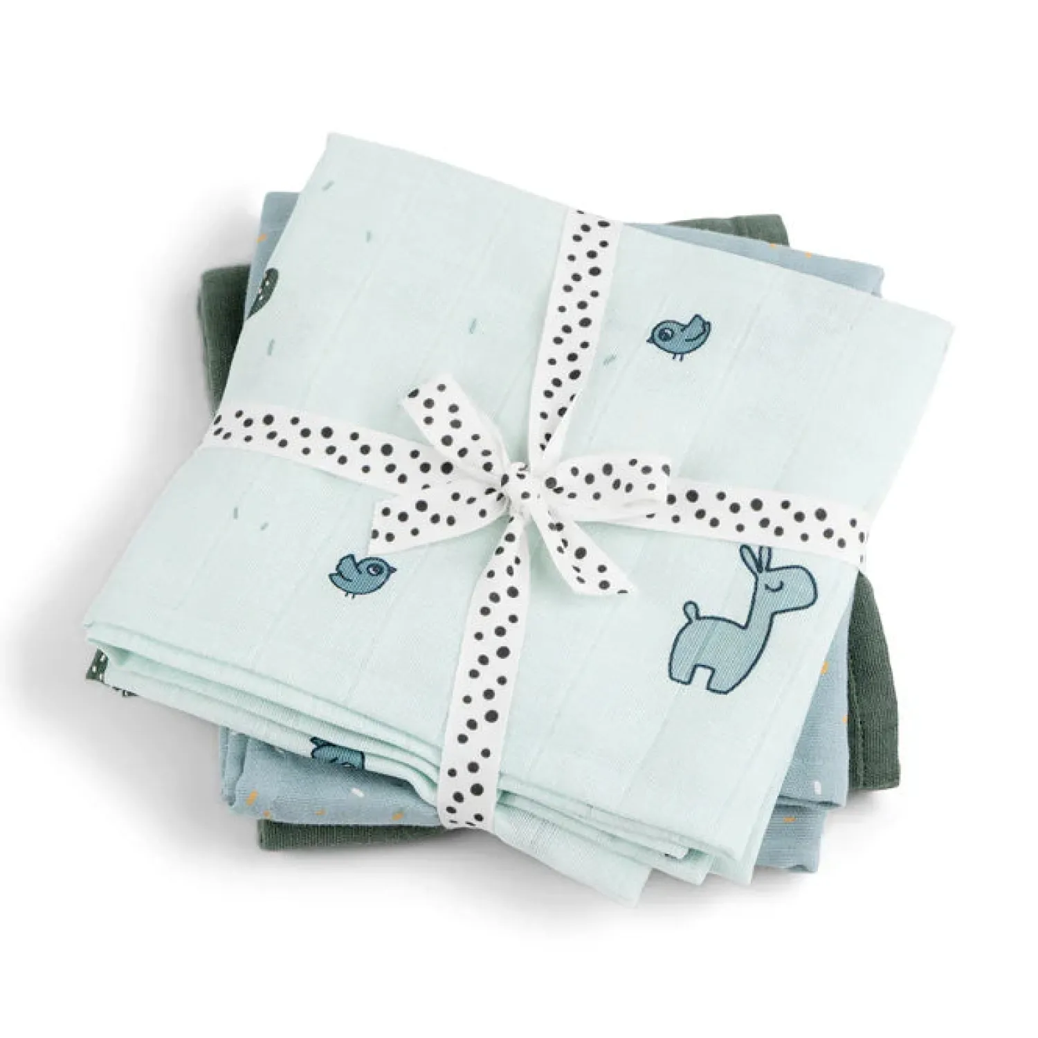 stofbleer 3-pack GOTS Lalee Blå*DonebyDeer Clearance