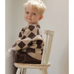 Humus Check Alon Check Pullover*Fliink Clearance