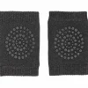 Dark Grey Melange Crawling Knæbeskyttere Organic Terry Bomuld*Gobabygo