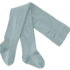 Dusty Blue Crawling Strømpebukser Organic Bomuld*Gobabygo Best