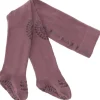 Misty Plum Crawling Strømpebukser Organic Bomuld*Gobabygo Hot