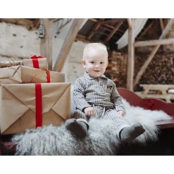 Biscuit Gordon Check*Hust & Claire Clearance