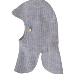 Uld Rib Grå Elefanthue*Joha Discount