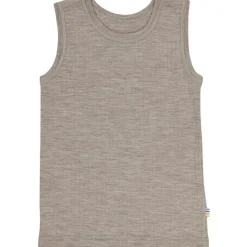 Uld Rib Sesame Melange Undertrøje*Joha Clearance