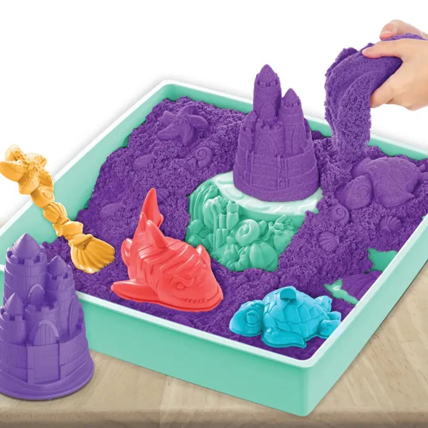 Sandbox Set - Lilla*Kinetic Sand Hot