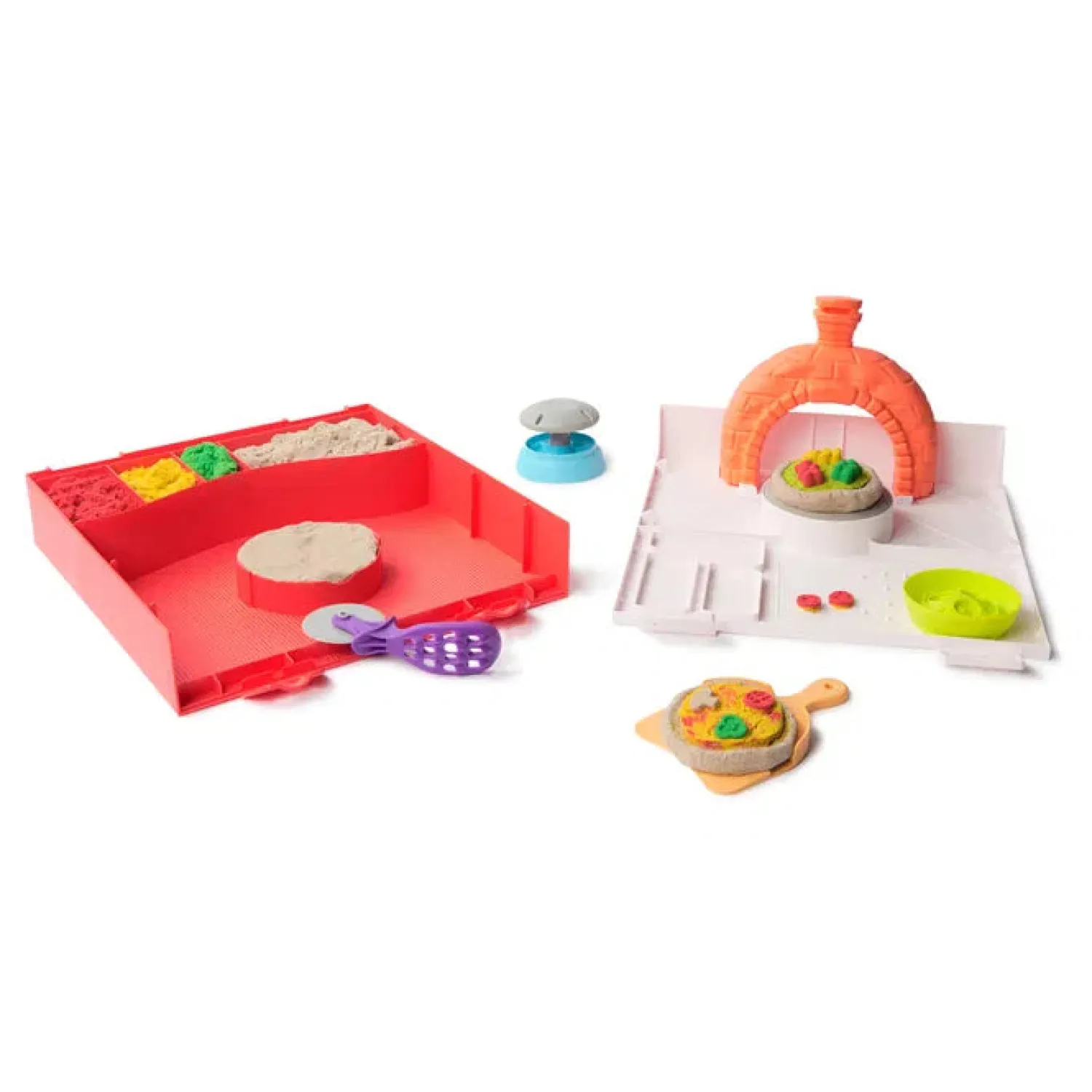 Squish Pizza*Kinetic Sand Hot