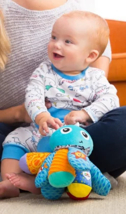 Blæksprutten Sam Med Ophæng*Lamaze Hot