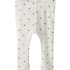 Coconut Milk Heart Nbfgago Slim Leggings Lil Noos*Lil'Atelier Outlet