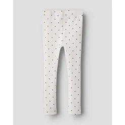 Coconut Milk Heart Nmfgago Slim Leggings Lil Noos*Lil'Atelier Online